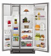 Image result for whirlpool side-by-side refrigerator