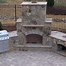Image result for Outdoor Patio Fireplace