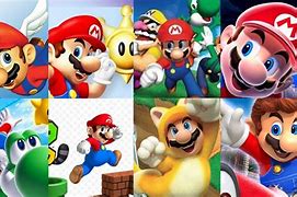 Image result for All 3D Mario Games