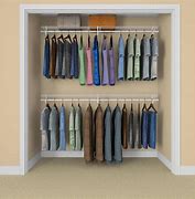 Image result for Closet Clothes Hanger Bar