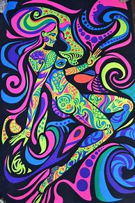 Image result for Hippie Blacklight Posters