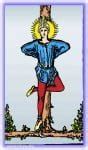 Image result for The Hang Man Tarot Card
