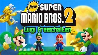 Image result for New Super Mario Bros 2 Luigi