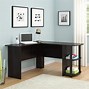 Image result for Corner Computer Desk with Drawers and Keyboard Shelf