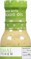 Image result for Primal Kitchen Cilantro Lime Dressing With Avocado Oil 8 Fl Oz Bottle