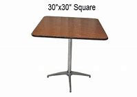 Image result for Square Table Rentals
