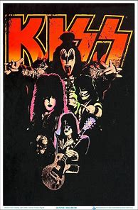 Image result for Kiss Blacklight Poster