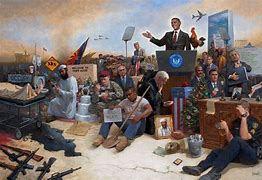 Image result for Political War Art