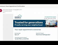 Image result for Sears Washer Repair Appointment
