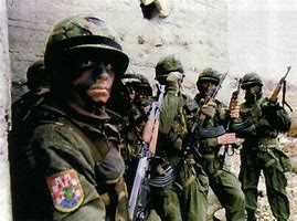 Image result for Serbian Paramilitary Croatian War of Independence