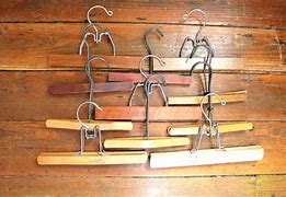Image result for Mid Century Wooden Pant Hanger