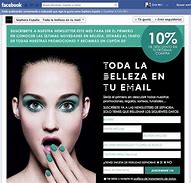 Image result for Landing Page Sephora