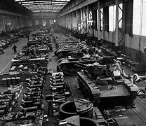 Image result for WW2 Tank Factory