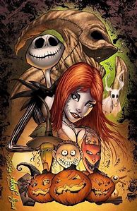 Image result for Nightmare Before Christmas Cool Jack and Sally