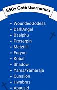 Image result for Gothic Female Names