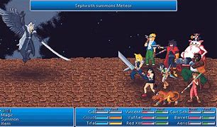 Image result for FF7 Sephiroth Final Battle