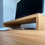Image result for custom desk with monitor stand