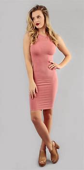 Image result for Lace Up Bodycon Dress