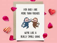 Image result for BFF Funny Valentine Cards
