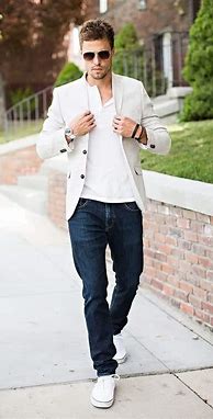 Image result for How to Wear White Shirt
