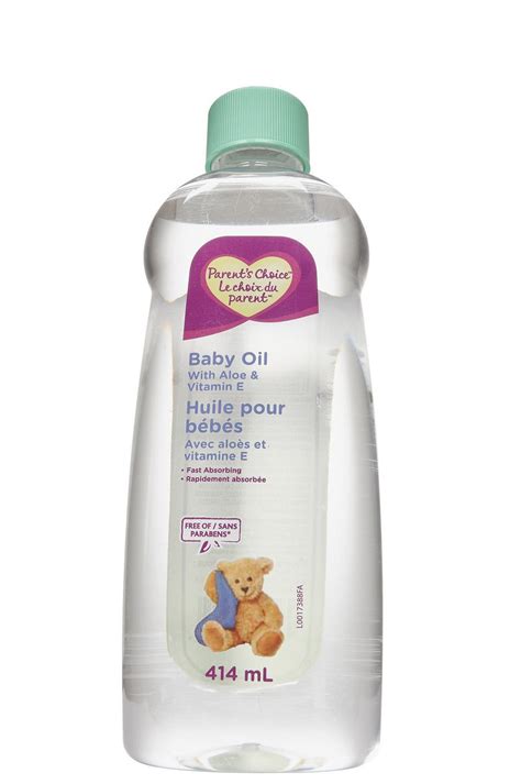 Parent's Choice Baby Oil with Aloe & Vitamin E   Walmart Canada