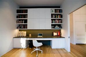 Image result for Home Office Cabinets Design