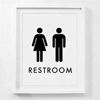 Image result for Restroom Sign Templates
