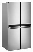 Image result for New 4 Door Whirlpool Refrigerator