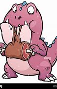 Image result for Cartoon Dinosaur Eating