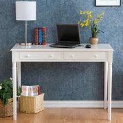 Image result for small white writing desk
