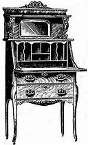 Image result for Ladies Writing Desk