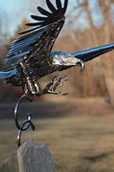 Image result for Metal Eagle Sculpture