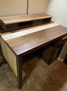 Image result for Maple and Walnut Desk
