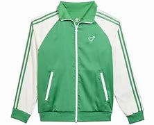 Image result for Coral Colour Adidas Firebird Jacket
