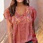 Image result for Short Sleeve Printed Cotton-Blend T-Shirt Multicolor/3XL