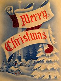 Image result for Vintage English Christmas Card