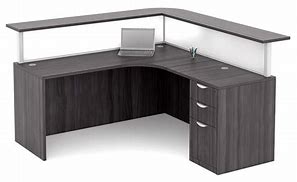Image result for Modern Pedestal Desk