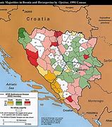 Image result for Bosnia Ethnic Map