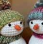 Image result for Frozen Snowman Crochet Pattern