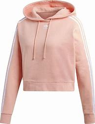 Image result for cropped hoodies adidas pink