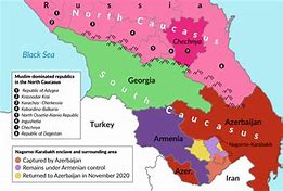 Image result for Map Russia Chechnya Conflict