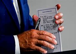 Image result for Joe Biden Notes with Vice President