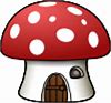 Image result for Mushroom House SVG
