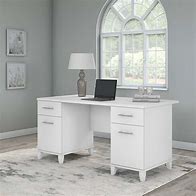 Image result for White Double Desk
