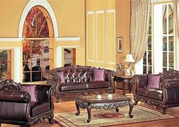 Image result for Leather Living Room Sets