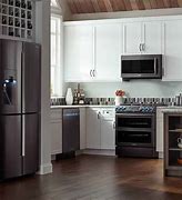 Image result for GE Slate Appliances in White Kitchen