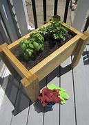 Image result for Planters Made with Treated Scrap Wood