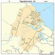 Image result for Tappahannock Va Map