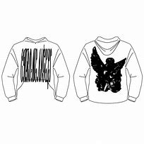 Image result for Black Sweater with White Stripes