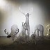 Image result for Outdoor Lighted Reindeer Christmas Decoration